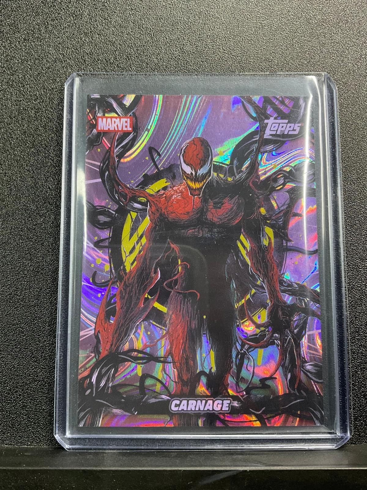 2026 Topps Mint Marvel Carnage #MS-6 Mass Symbiote Takeover 2026 Topps Mint Marvel Carnage #MS-6 Mass Symbiote Takeover