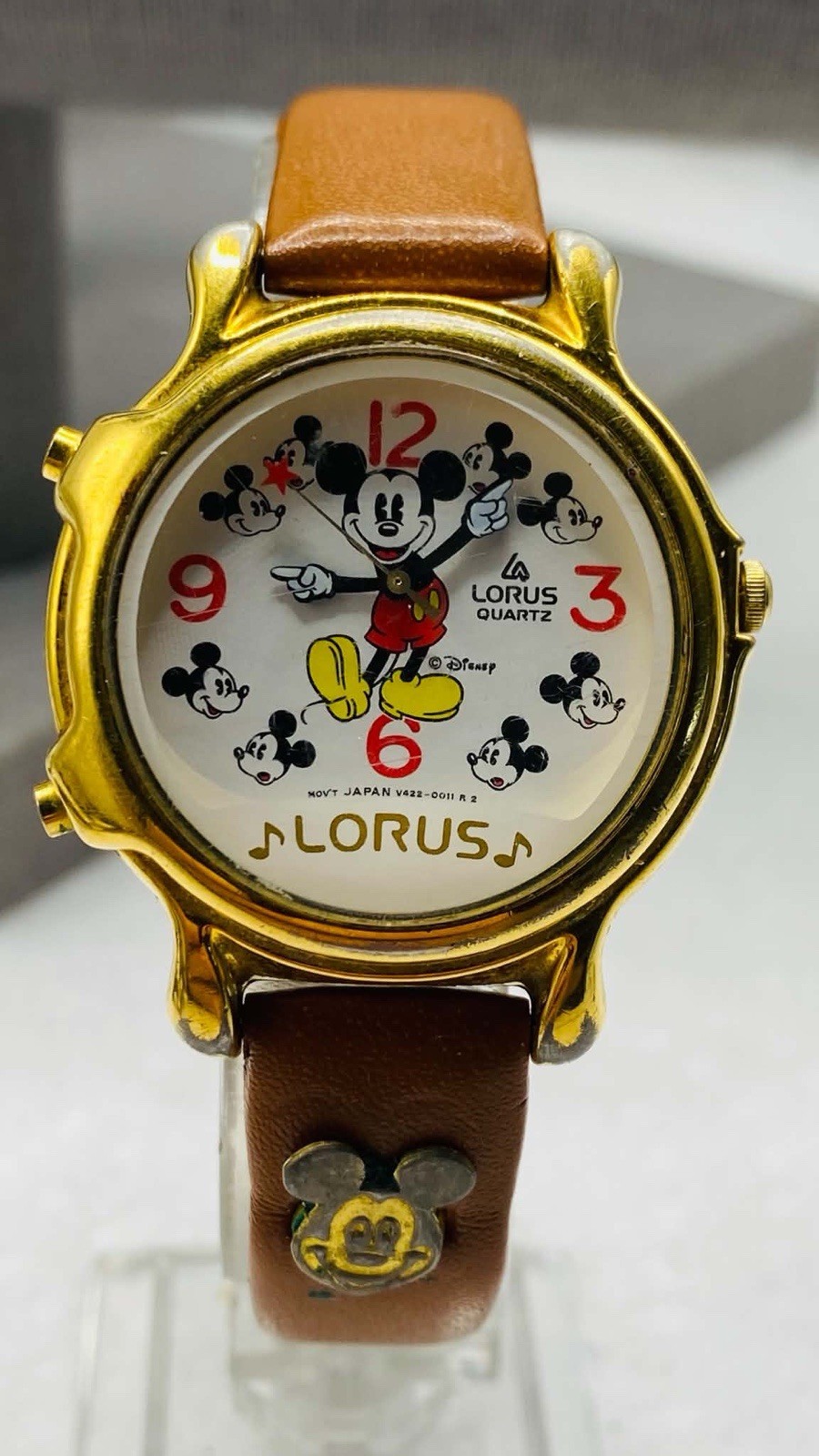 Lorus Walt Disney Musical Mickey Mouse Quartz Unisex Watch V422-0010 Lorus Walt Disney Musical Mickey Mouse Quartz Unisex Watch V422-0010
