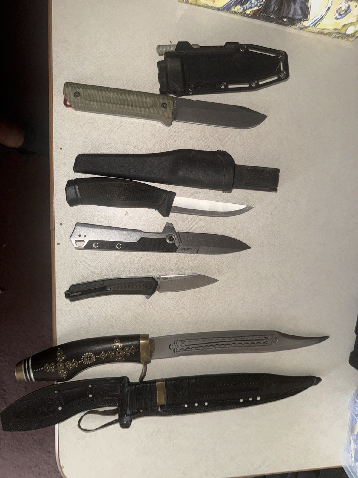 Lot Of Misc Knives Lot Of Misc Knives