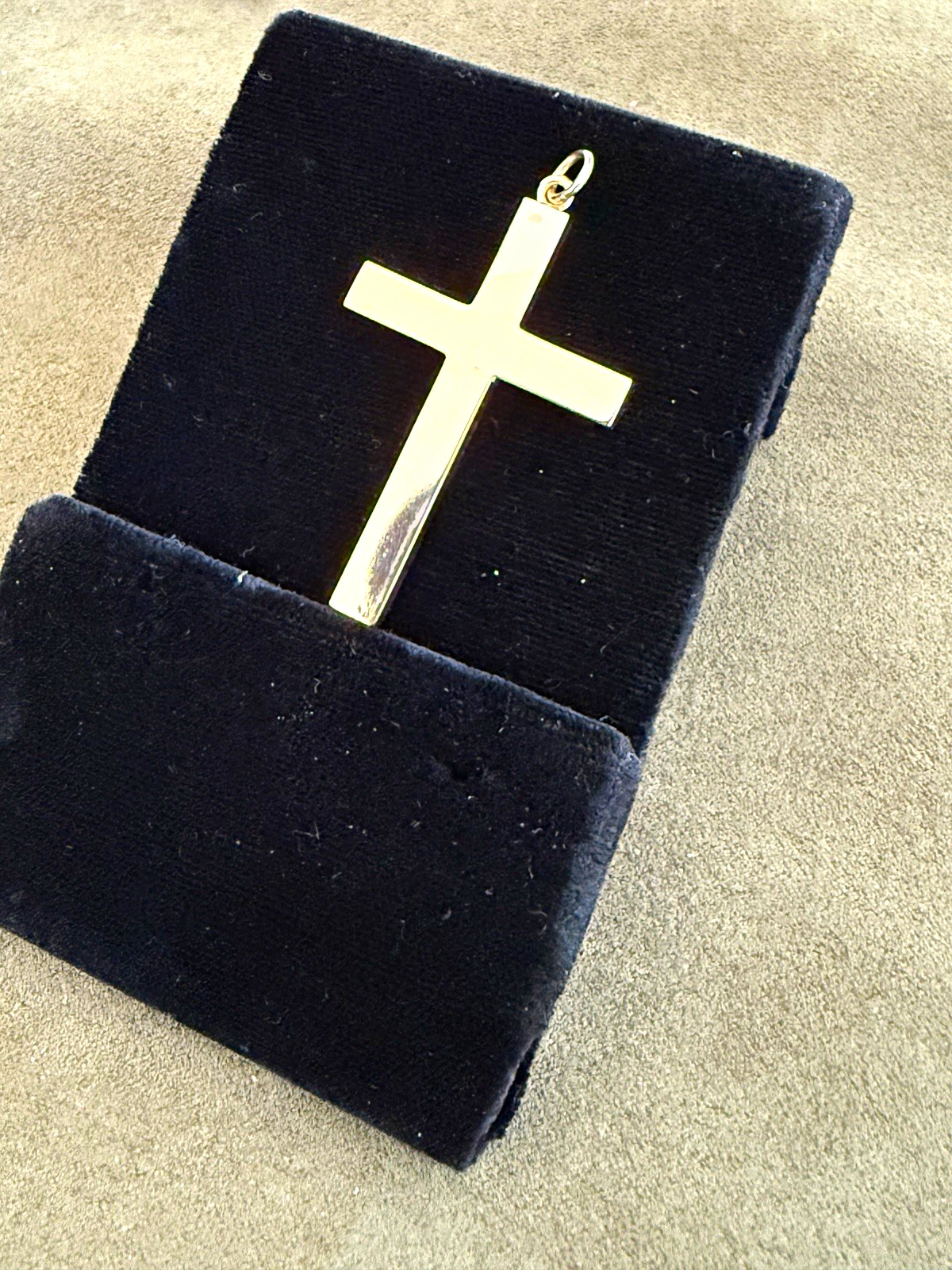 10K Yellow Gold Christianity Christian Cross Pendant Crucifix Religious Signed 10K Yellow Gold Christianity Christian Cross Pendant Crucifix Religious Signed