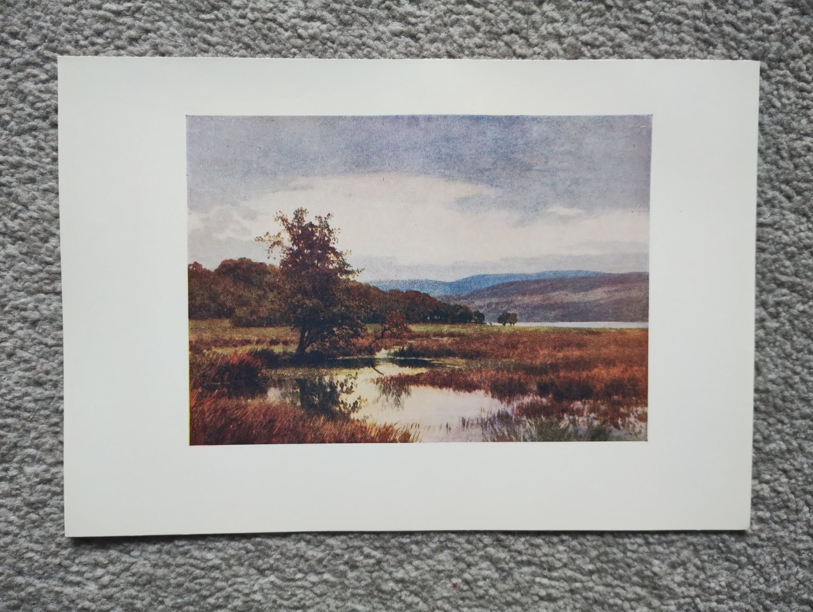 Loch Vennachar, Perthshire, Scotland - Antique Print - 1912 Loch Vennachar, Perthshire, Scotland - Antique Print - 1912