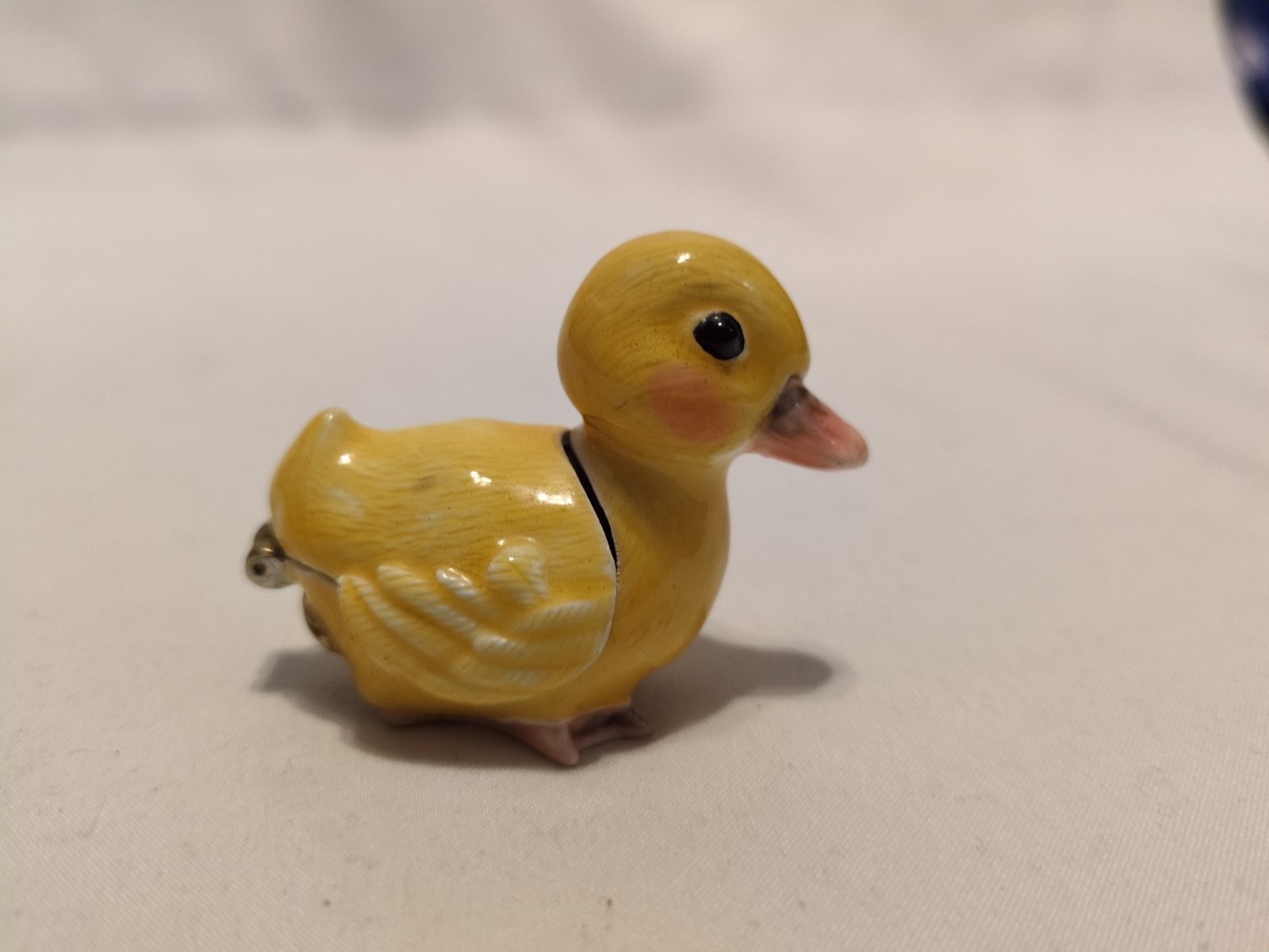 Monet 2011 Trinket Box Enamelled Duck Keep Sake 