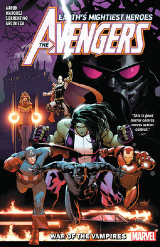 Avengers by Jason Aaron Vol. 3: War of the Vampires - Paperback - GOOD
