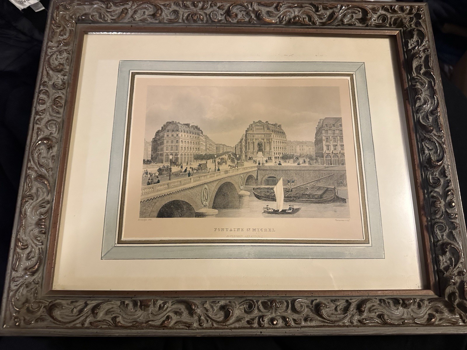 Vintage Framed Art. Very Nice Condition. 2 Wall hangings. Vintage Framed Art. Very Nice Condition. 2 Wall hangings.