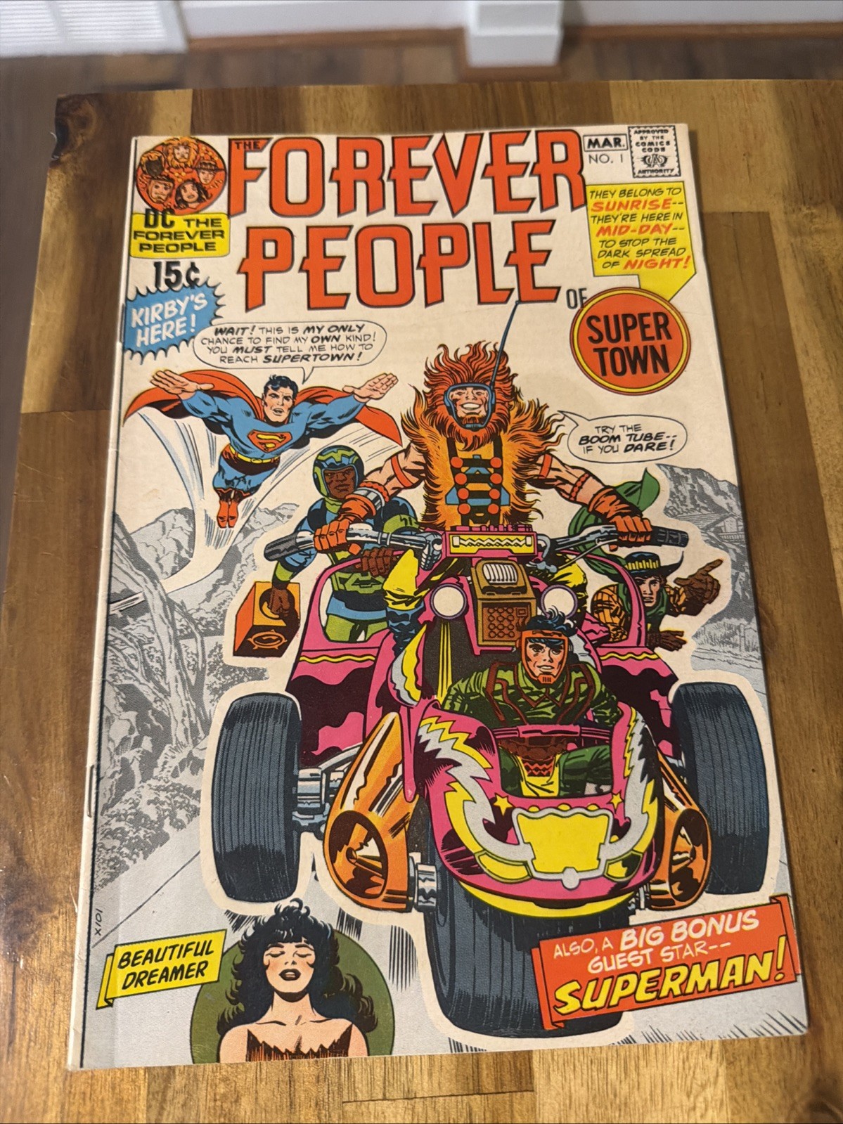 DC Comics The Forever People#1 1st Full Darkseid, 1st Forever People DC Comics The Forever People#1 1st Full Darkseid, 1st Forever People