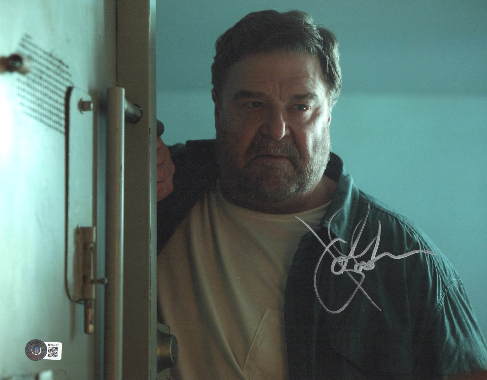 John Goodman Signed Autograph Cloverfield Lane 11x14 Photo Beckett BAS John Goodman Signed Autograph Cloverfield Lane 11x14 Photo Beckett BAS