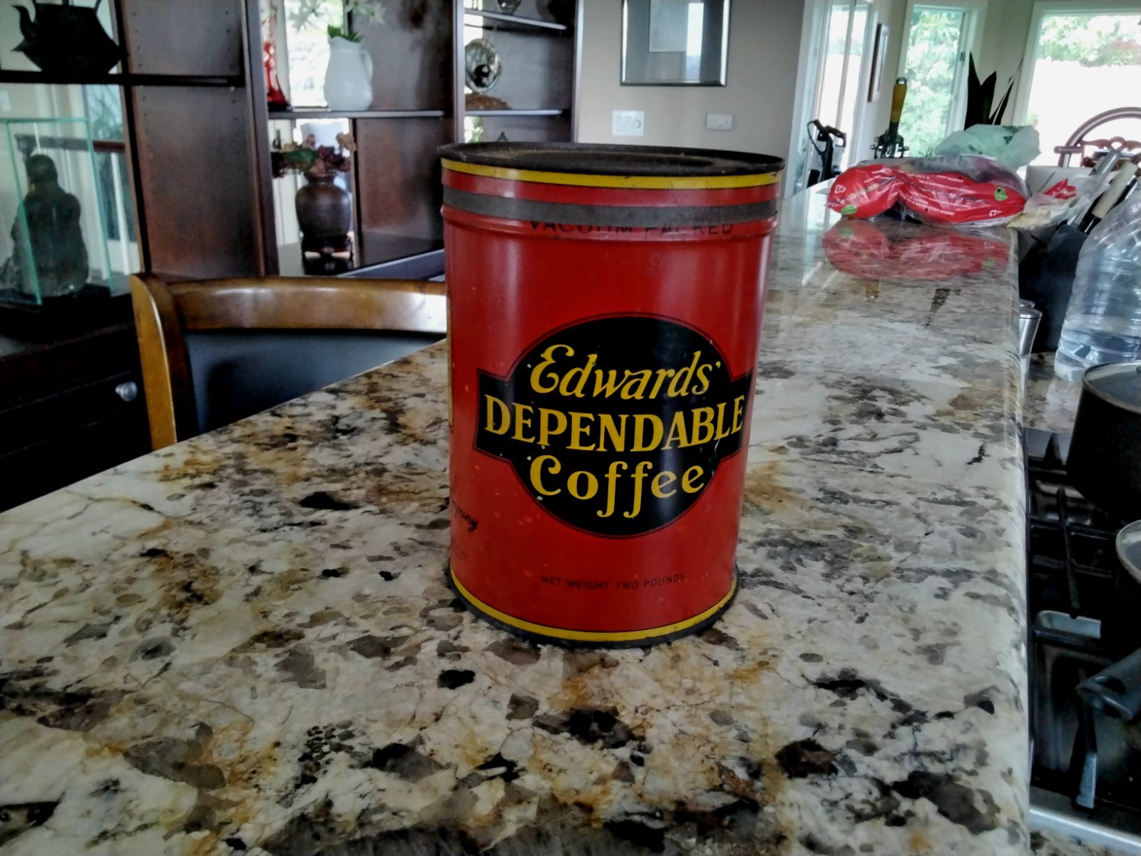 Vintage Edward's Dependable Coffee Can