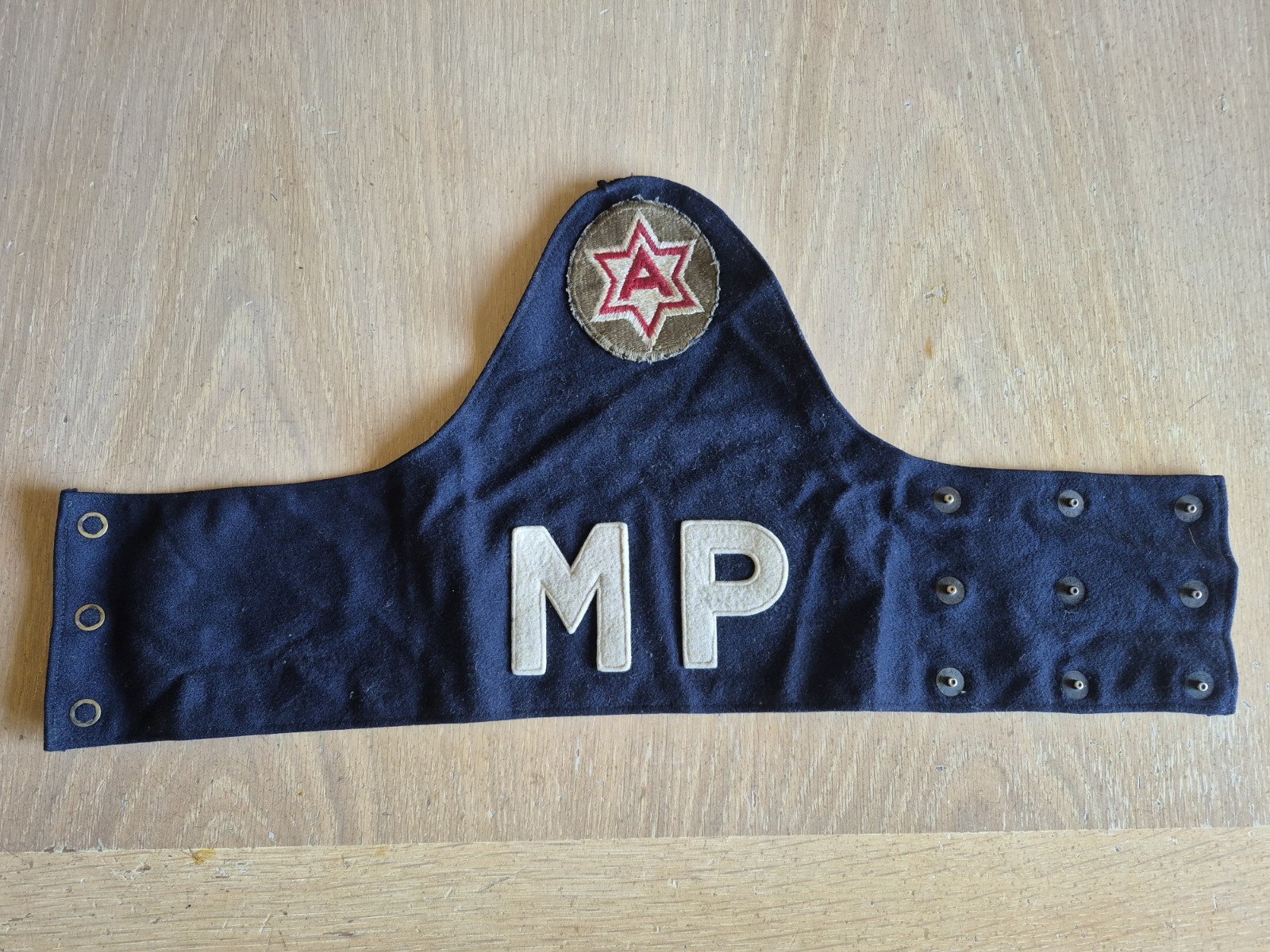 Vintage  US Army Military Police MP Arm Band