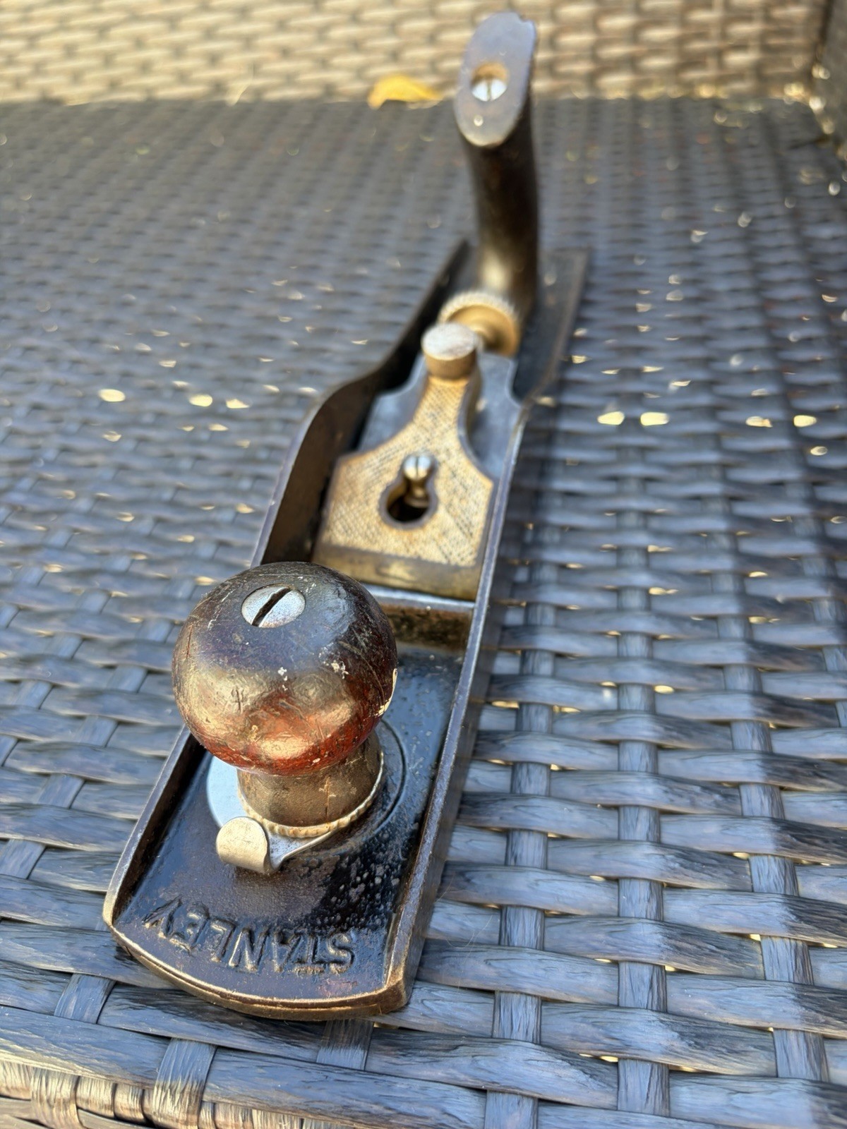 Stanley No. 62 Low Angle Jack Plane. V Trademark Iron. No cracks. Good user Stanley No. 62 Low Angle Jack Plane. V Trademark Iron. No cracks. Good user