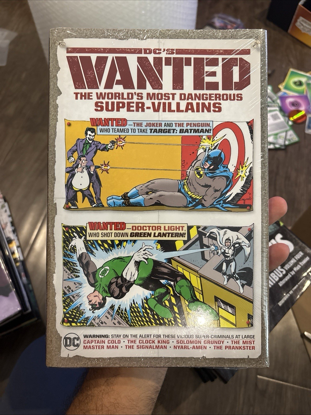 DC's WANTED World's Most Dangerous Super-Villains *SEALED* HARDCOVER New HC 2020 DC's WANTED World's Most Dangerous Super-Villains *SEALED* HARDCOVER New HC 2020