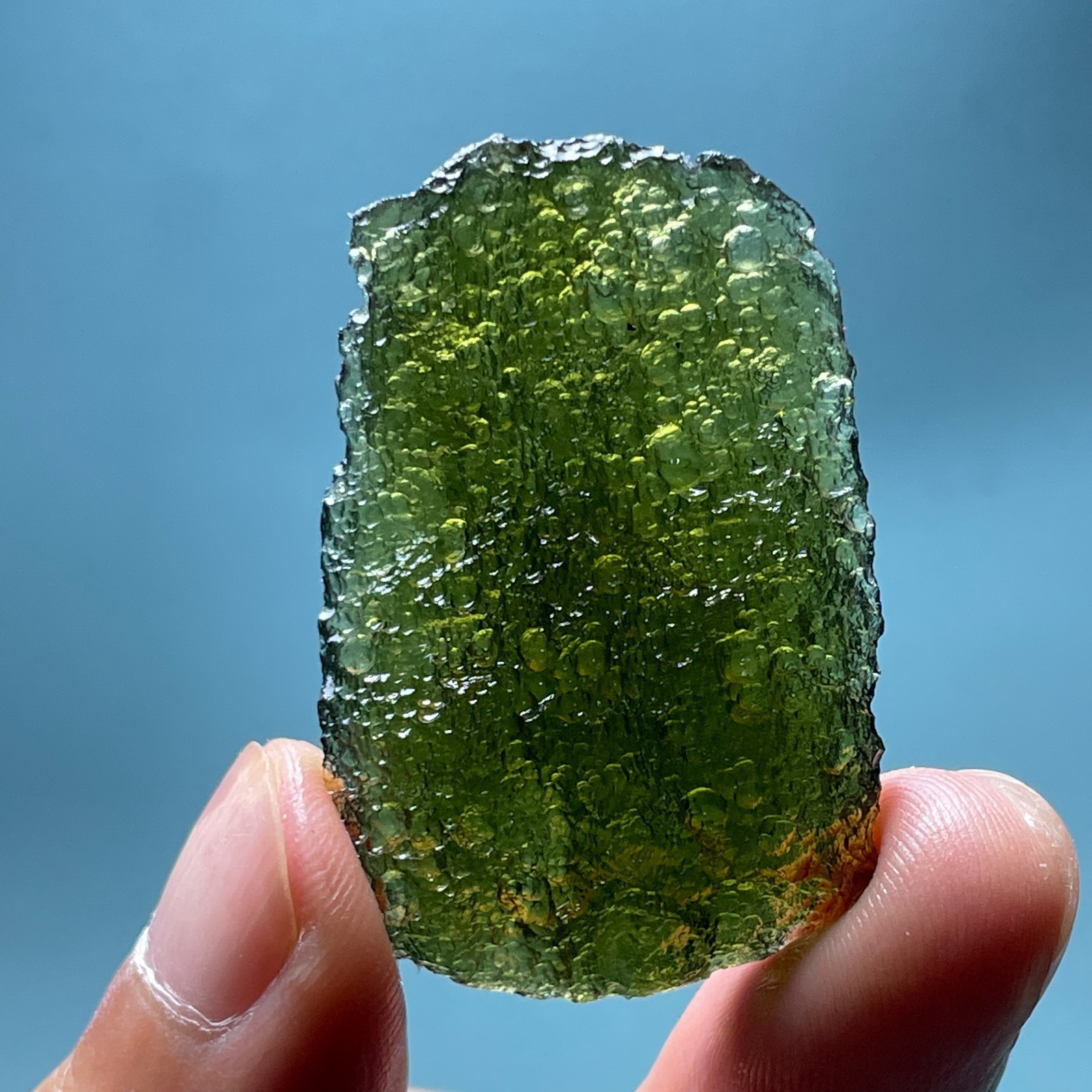 59CT Natural Moldavite | Genuine Czech |Impact Glass| Collector's Energy Stone 59CT Natural Moldavite | Genuine Czech |Impact Glass| Collector's Energy Stone