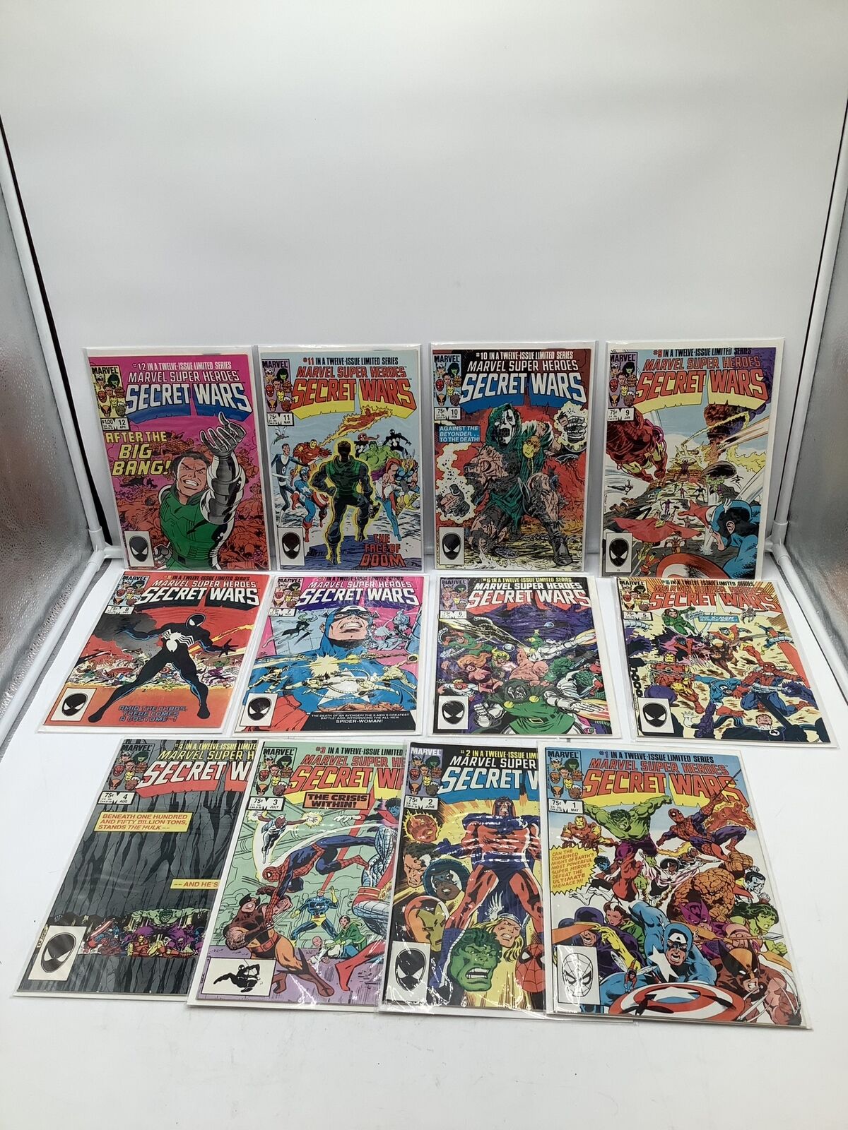 Marvel Super Heroes Secret Wars 1-12 (1984, Marvel) Titania, Spider-Woman, #8