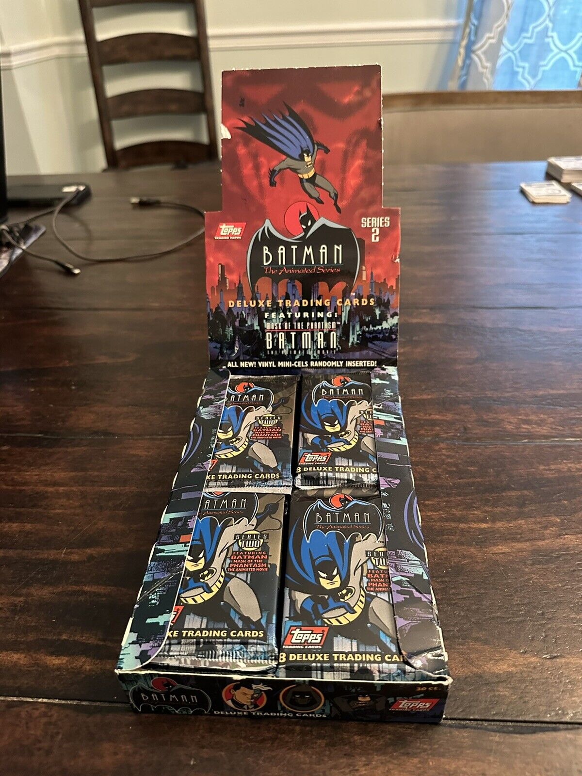 (1) Sealed Pack 1993 Topps Batman The Animated Series 2