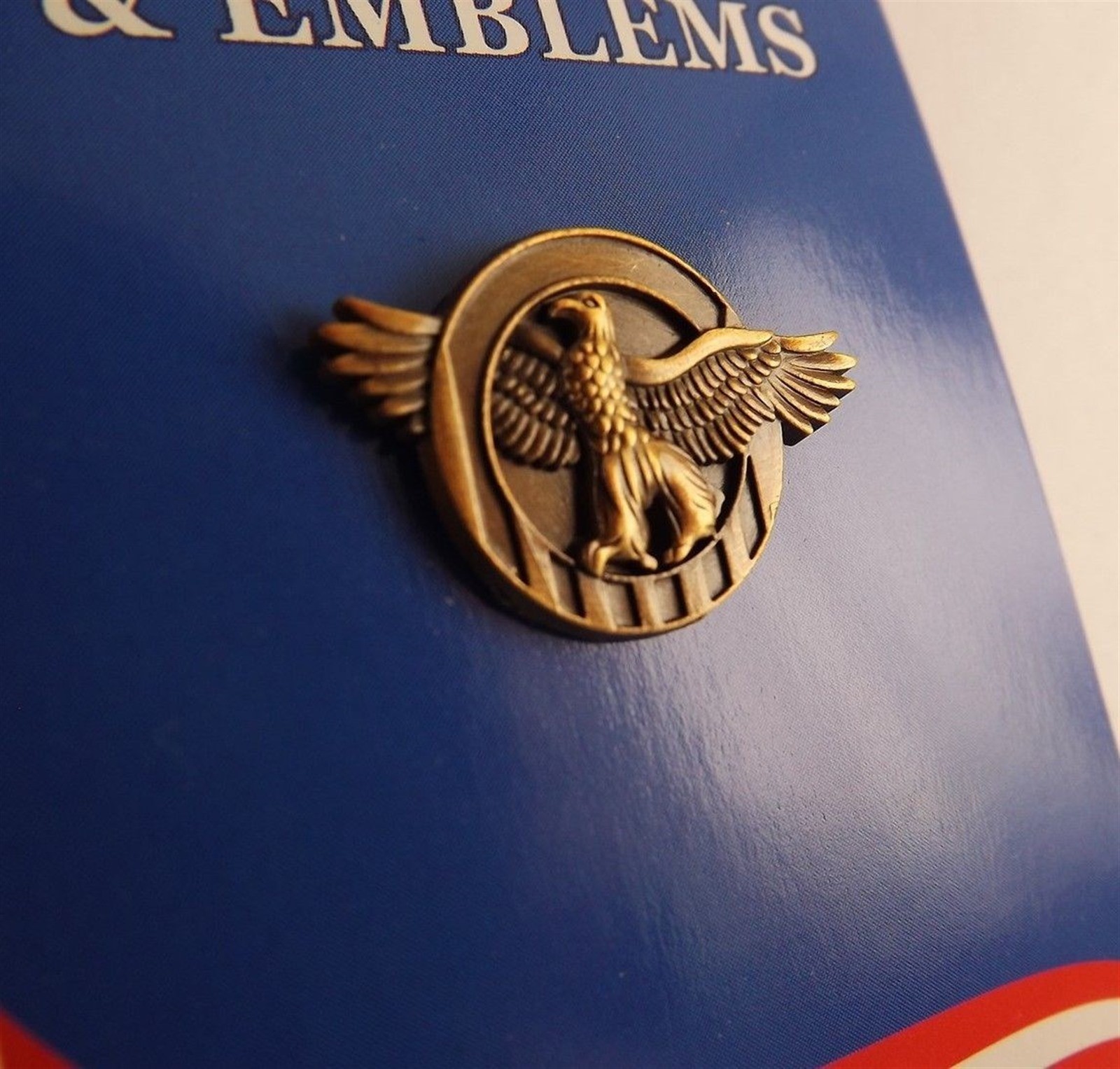 FREE SHIP Lapel Pin WWII Ruptured Duck Honorable Discharge 7/8 FREE SHIP Lapel Pin WWII Ruptured Duck Honorable Discharge 7/8
