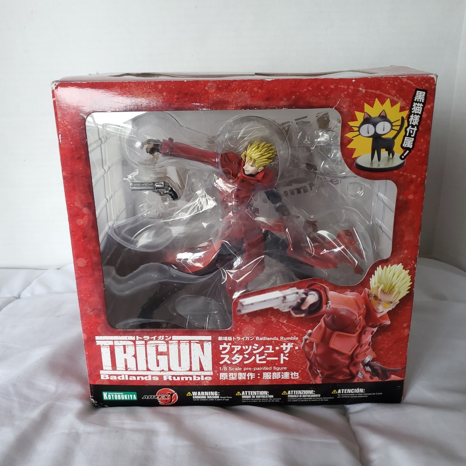 READ TRIGUN Vash The stampede  Badlands Rumble Kotobukiya  ARTFXJ 1/8 Figure