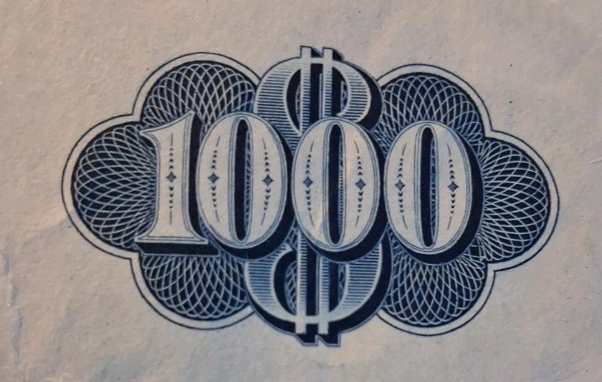 SLING'S 🪙 Vintage 1949 $1000 Lehigh Valley Railroad Co. Bond Beautiful 🎨Art SLING'S 🪙 Vintage 1949 $1000 Lehigh Valley Railroad Co. Bond Beautiful 🎨Art