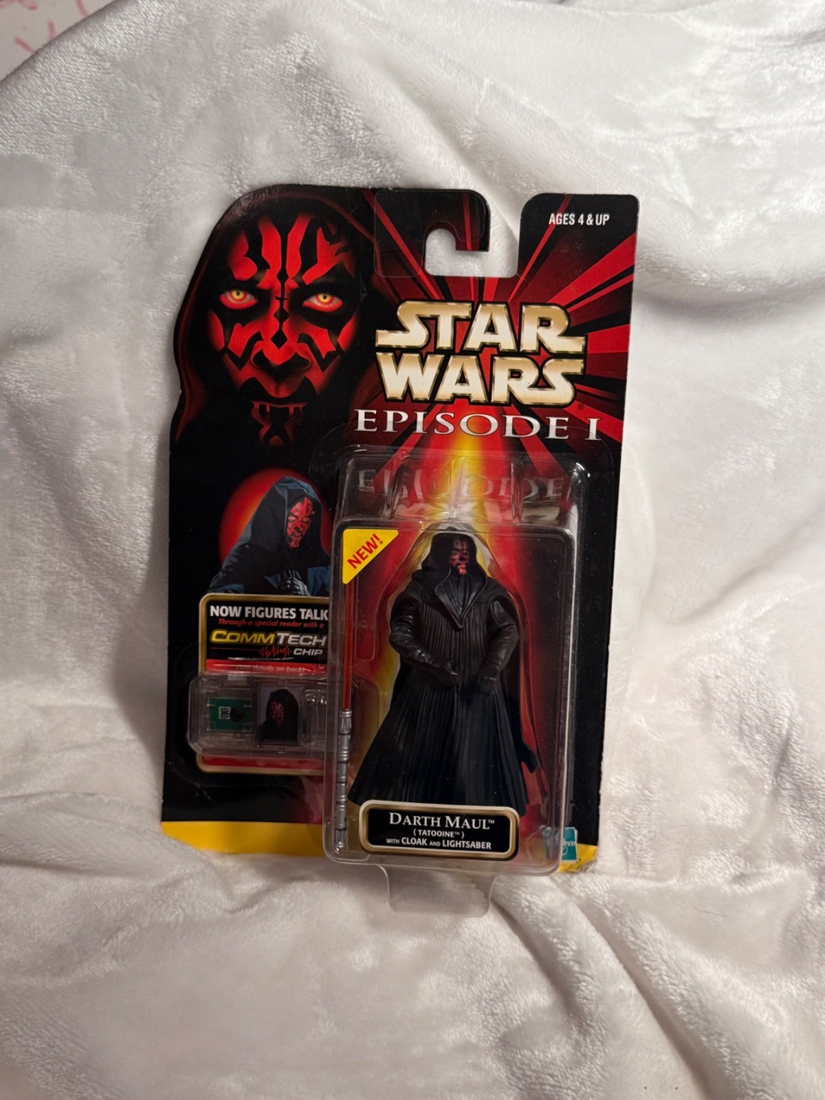 Factory-sealed 1999 Hasbro Star Wars Episode I Darth Maul (Tatooine) Factory-sealed 1999 Hasbro Star Wars Episode I Darth Maul (Tatooine)