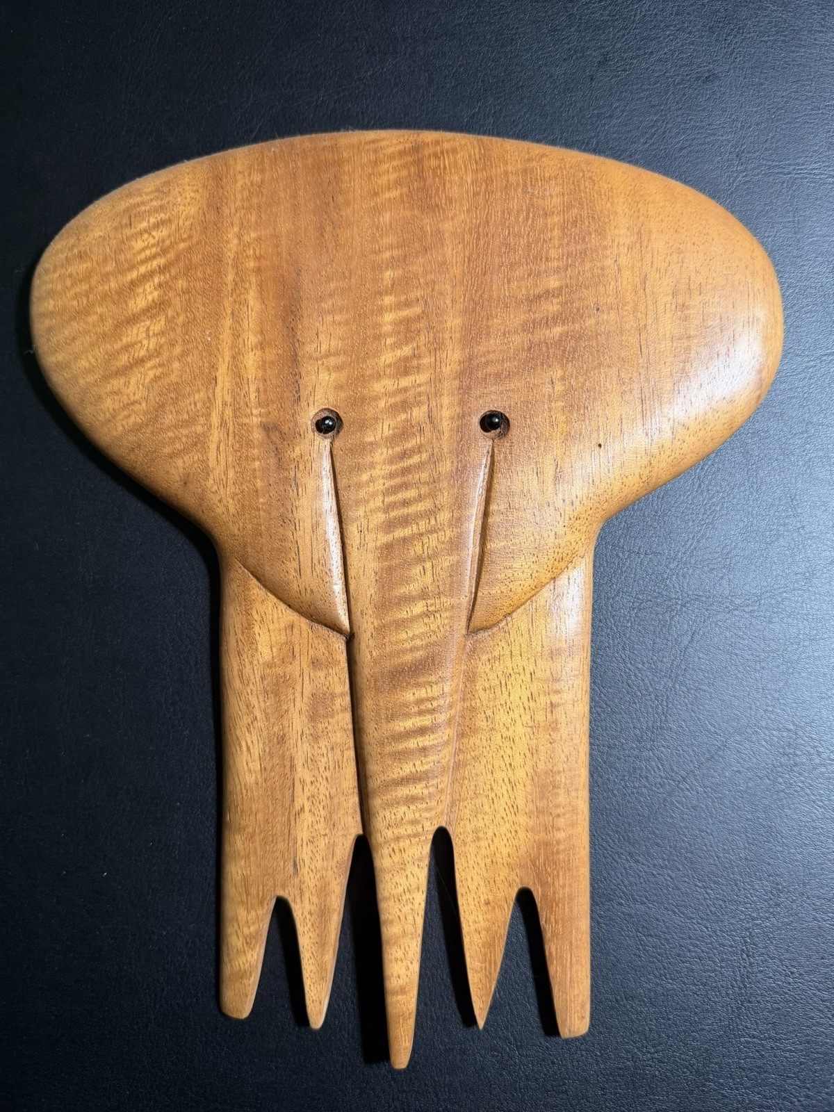 Vintage Arthur Umanoff Taverneau Wood Elephant Animals Raymor 1960 Mid Century