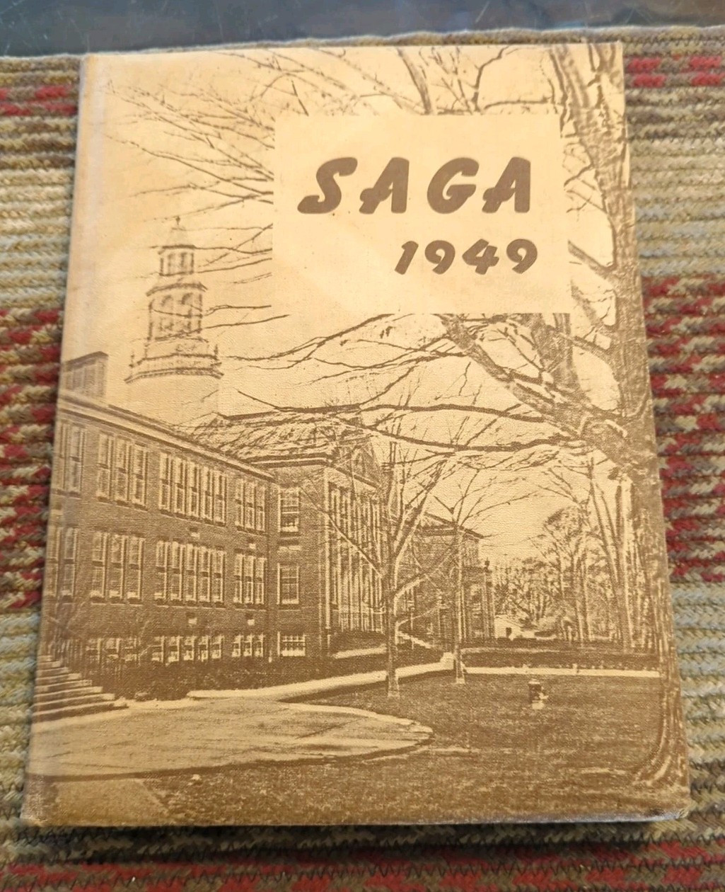 Vintage Saga 1949 State Teachers College Brockport NY Yearbook