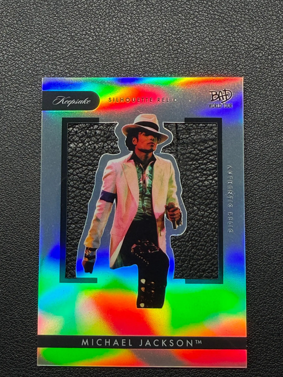 2025 Keepsake Michael Jackson Bad World Tour #269 Silhouette Relic 2025 Keepsake Michael Jackson Bad World Tour #269 Silhouette Relic