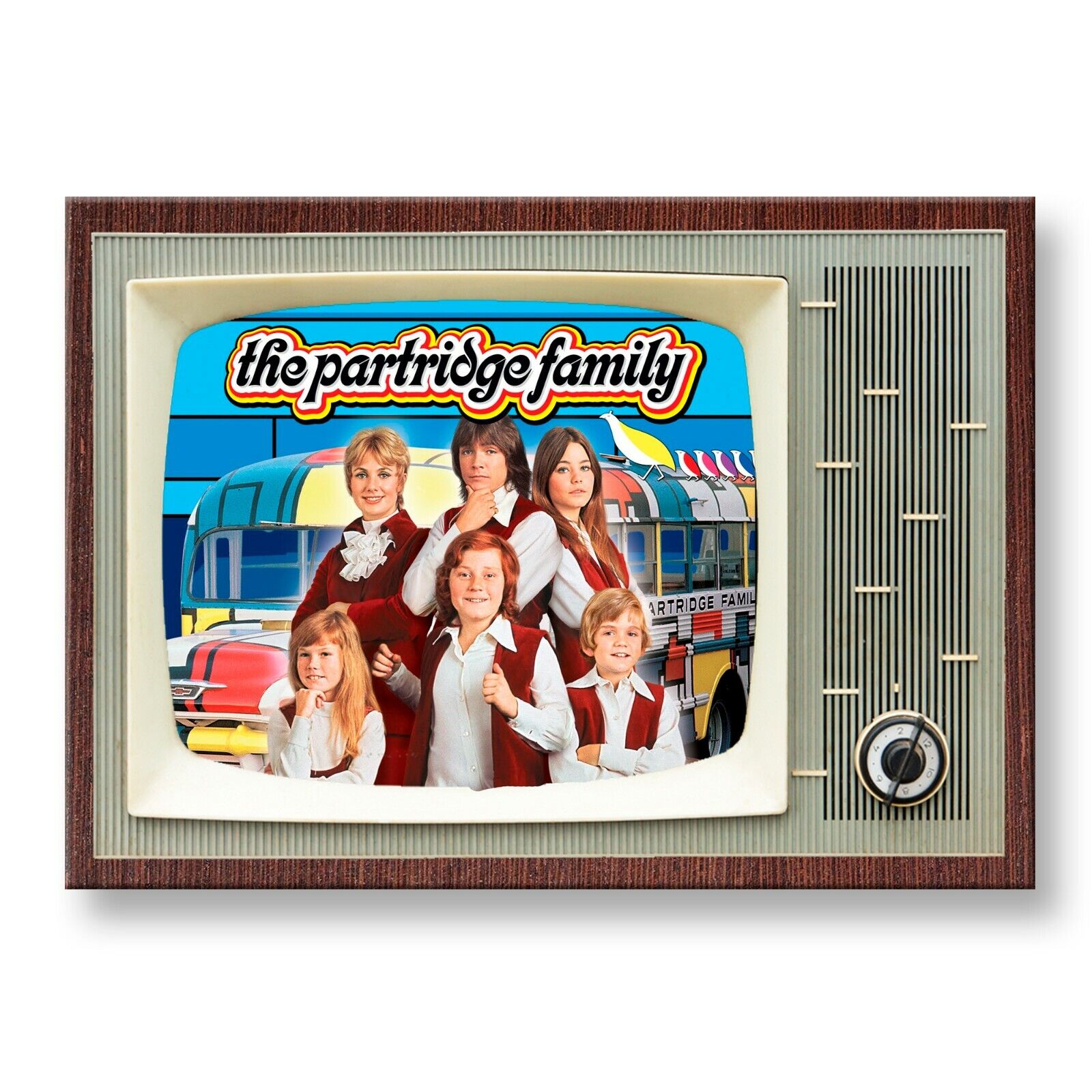 THE PARTRIDGE FAMILY TV Show Classic TV 3.5 inches x 2.5 inches FRIDGE MAGNET