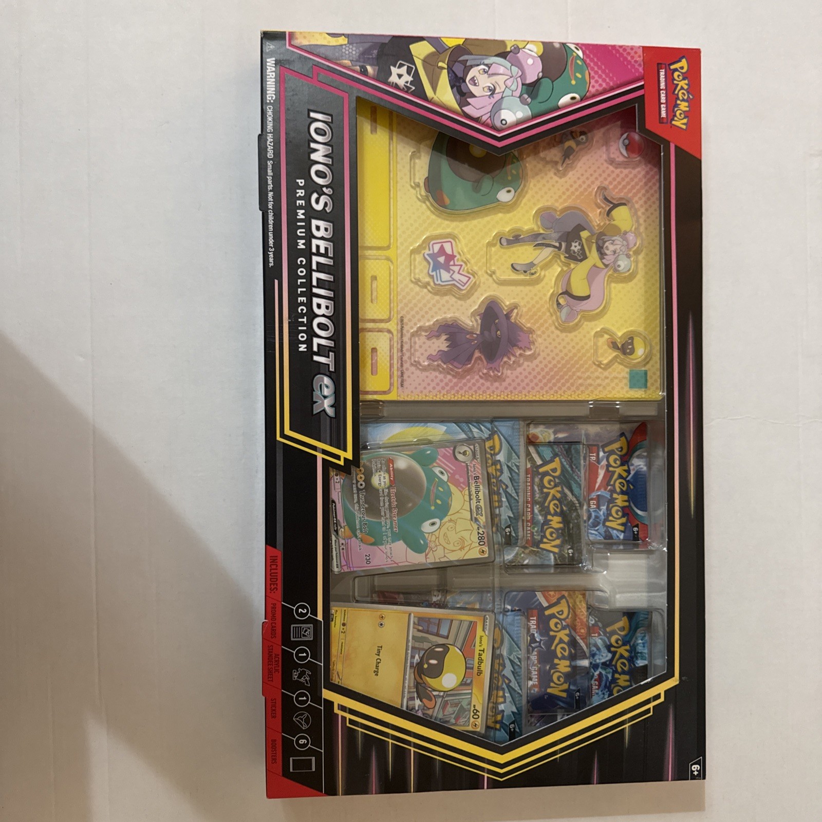 Iono's Bellibolt ex Premium Collection Box Journey Together Pokemon TCG Sealed Iono's Bellibolt ex Premium Collection Box Journey Together Pokemon TCG Sealed