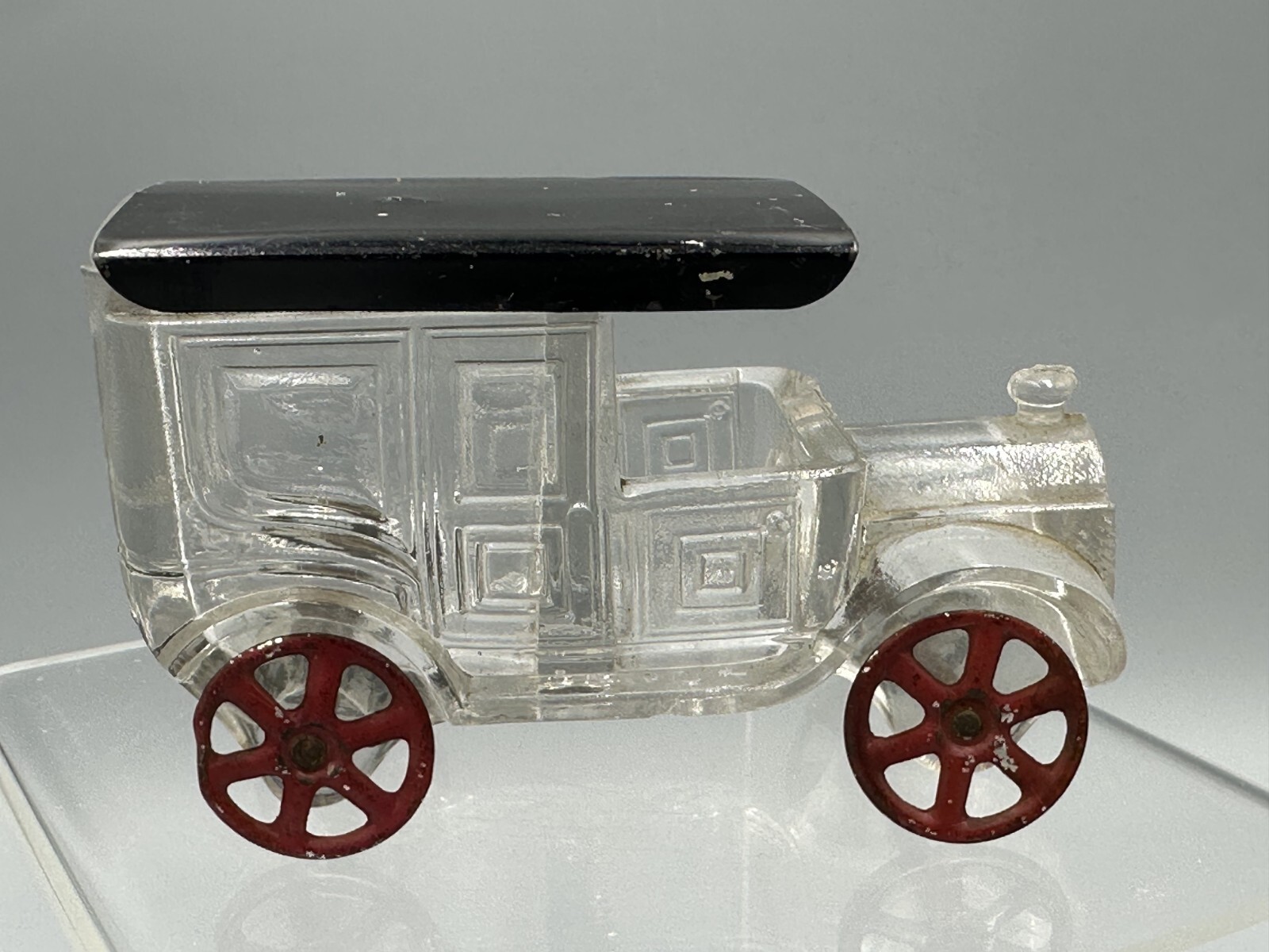 1910s WEST BROS Co AUTOMOBILE Car LIMOUSINE Glass CANDY CONTAINER Antique A&E 43 1910s WEST BROS Co AUTOMOBILE Car LIMOUSINE Glass CANDY CONTAINER Antique A&E 43
