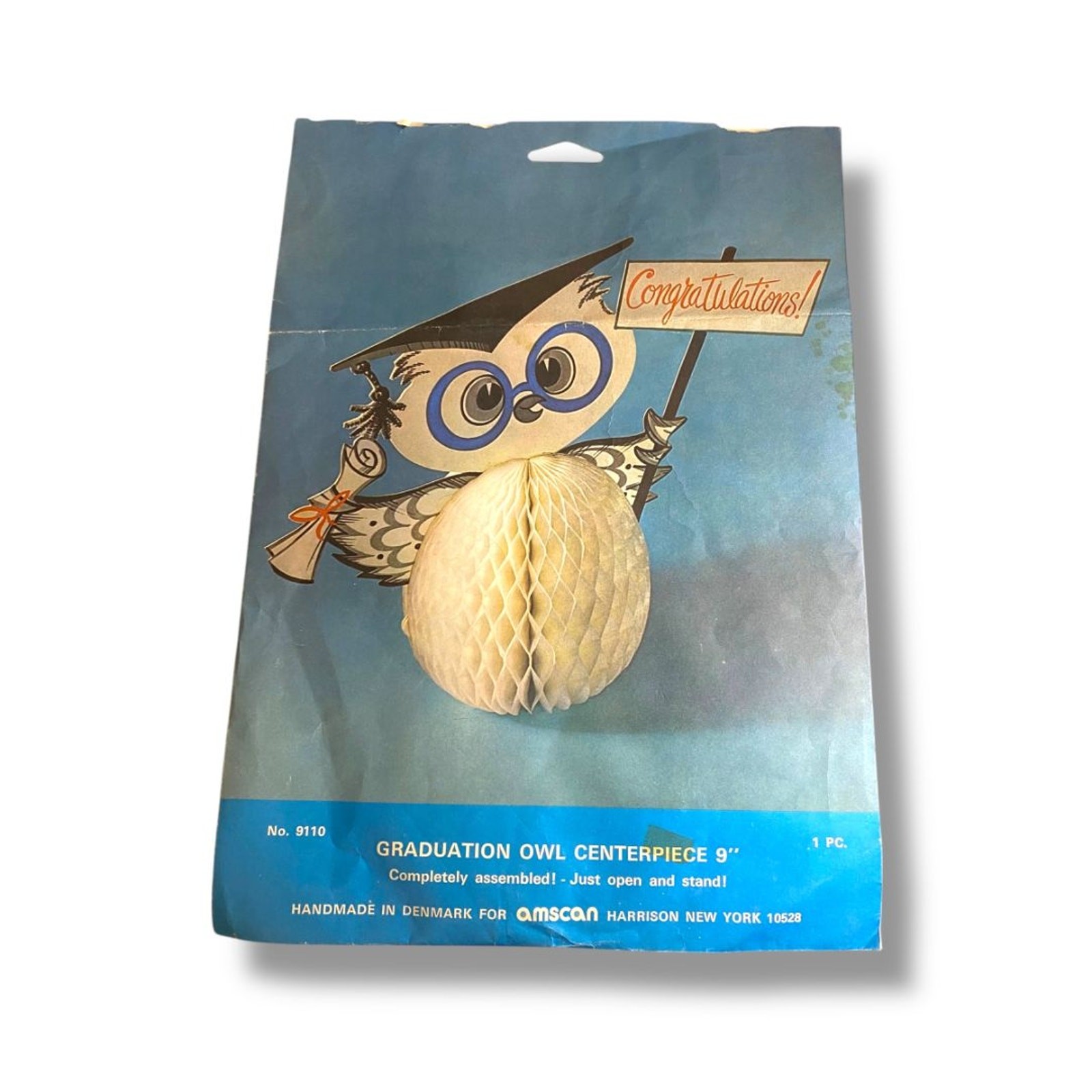 Vintage Amscan Graduation Owl Centerpiece 9 Vintage Amscan Graduation Owl Centerpiece 9