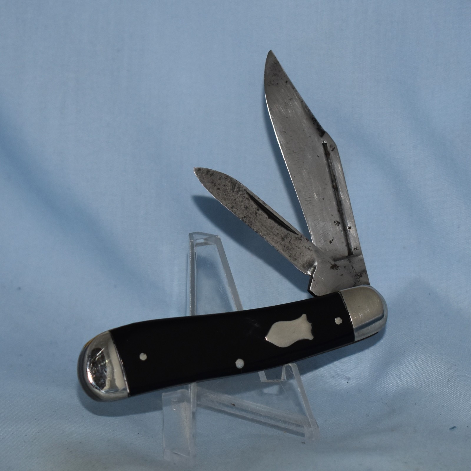 RARE VINTAGE UTICA CUTLERY CO. BLACK JACK KNIFE 1910- NO CASE /BOX RARE VINTAGE UTICA CUTLERY CO. BLACK JACK KNIFE 1910- NO CASE /BOX