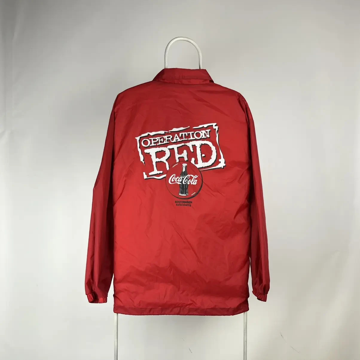 Vintage Coca cola Operation Red jacket Germany size Large Vintage Coca cola Operation Red jacket Germany size Large