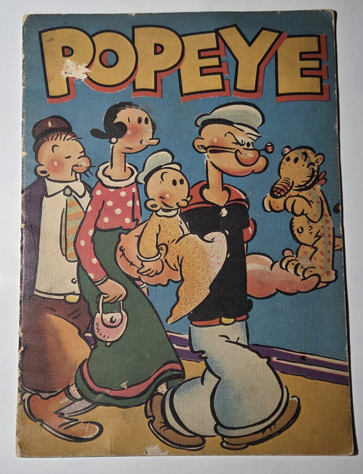 Vintage 1937 Popeye Big Story Book King Features Syndicate Comic Cartoon Book Vintage 1937 Popeye Big Story Book King Features Syndicate Comic Cartoon Book