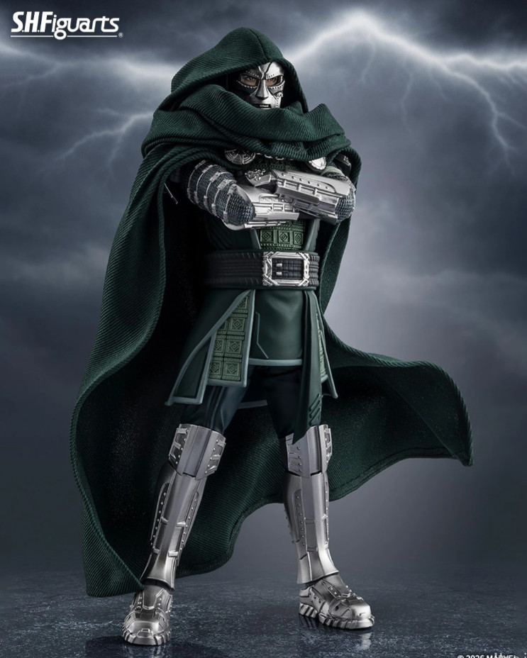 Bandai SHF Doctor Doom Avengers Doomsday Action Figure Preorder Bandai SHF Doctor Doom Avengers Doomsday Action Figure Preorder