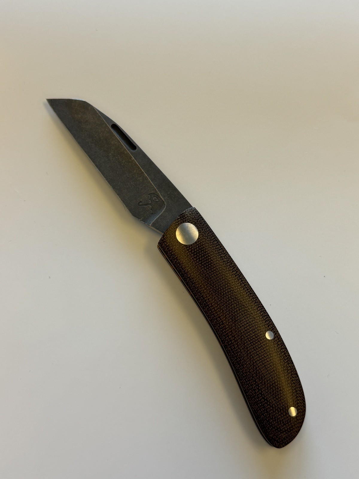 Rainy Day Knives - Rare Custom Slip Joint Folder Rainy Day Knives - Rare Custom Slip Joint Folder