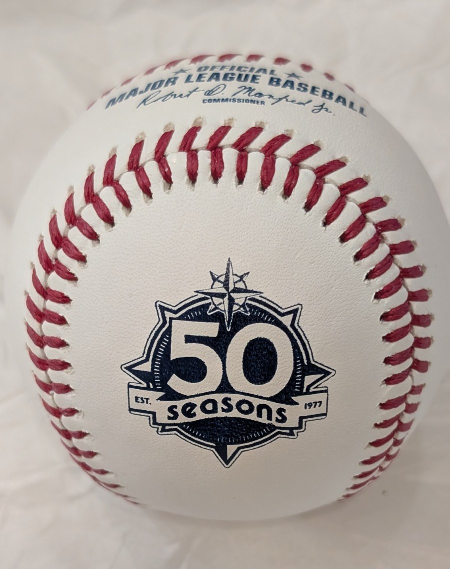 2026 SEATTLE MARINERS 50TH Anniversary Official Rawlings Baseball - Boxed 2026 SEATTLE MARINERS 50TH Anniversary Official Rawlings Baseball - Boxed