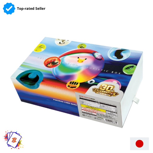 Pokemon 30th Celebration FUTURISTIC BOX Japanese sealed Pokemon 30th Celebration FUTURISTIC BOX Japanese sealed