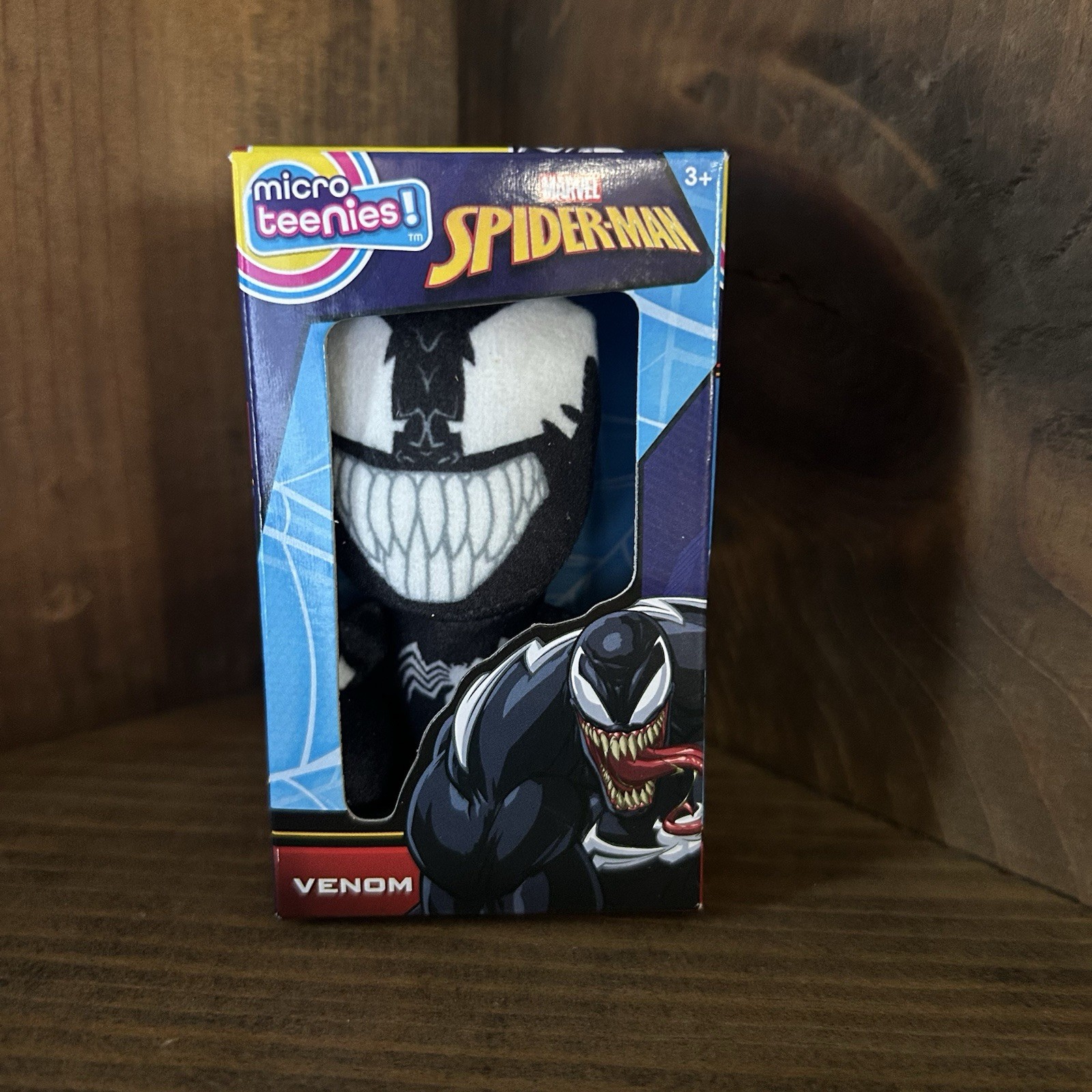 Micro Teenies Marvel Spider-Man Venom Plush Figure NEW In Box Basic Fun Micro Teenies Marvel Spider-Man Venom Plush Figure NEW In Box Basic Fun