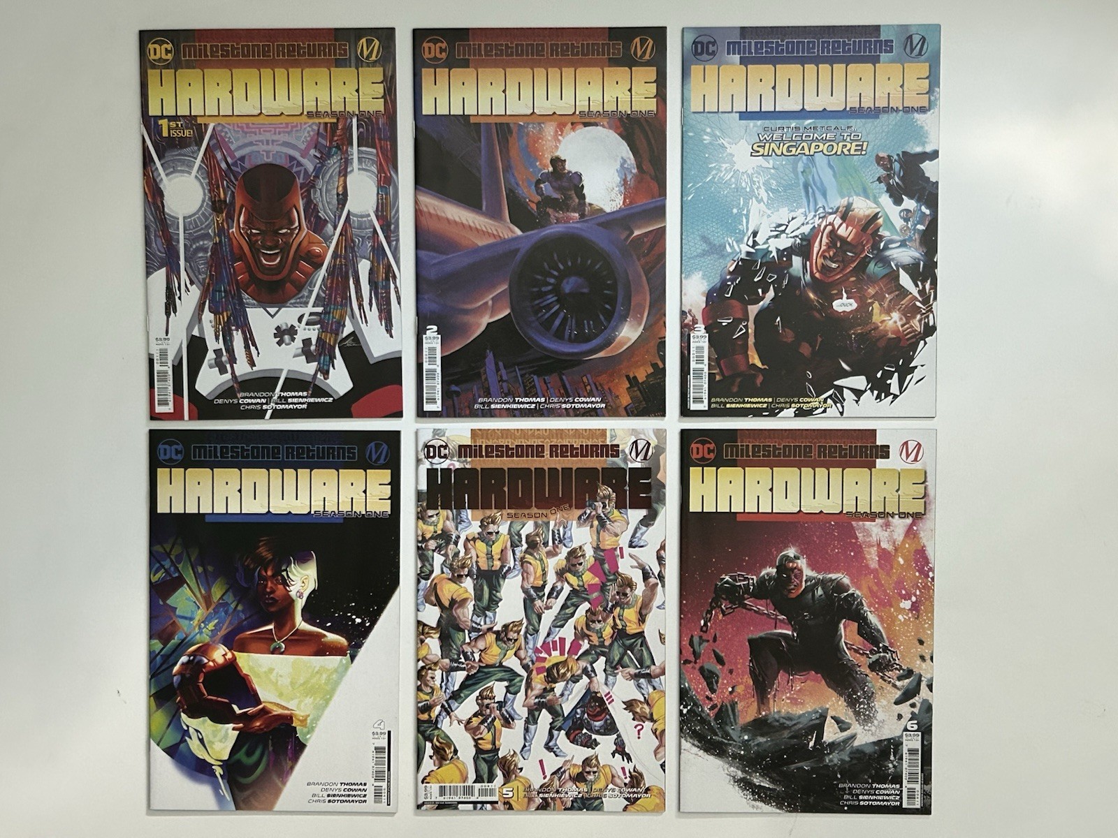 DC Milestone Hardware Season One 1 2 3 4 5 6 Complete 2021 DC Milestone Hardware Season One 1 2 3 4 5 6 Complete 2021