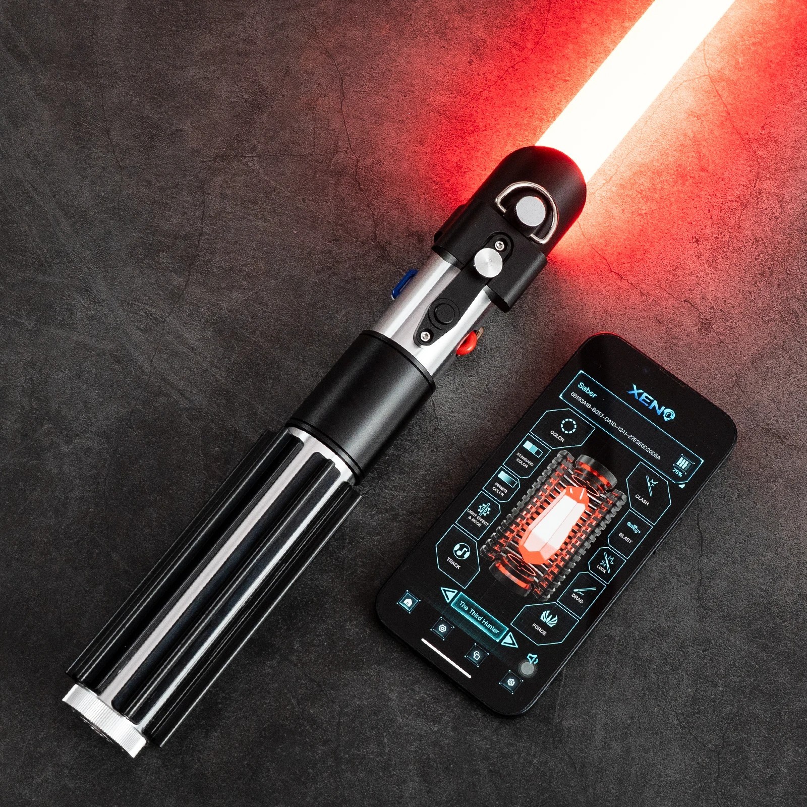 Full Metal RGB  Darth Vader InspiredStar Wars Lightsaber Replica Dueling Sound