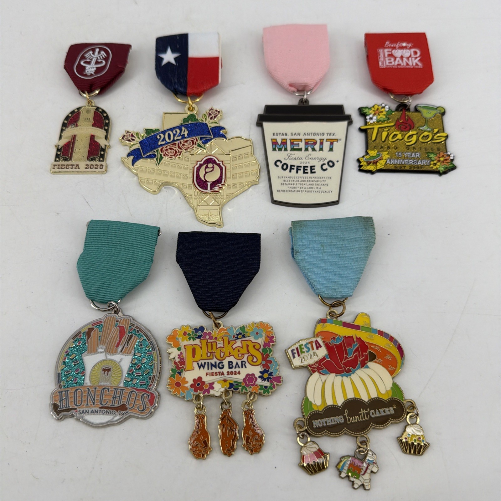 City Of San Antonio Fiesta Medals Lot of 7 Beautiful City Of San Antonio Fiesta Medals Lot of 7 Beautiful