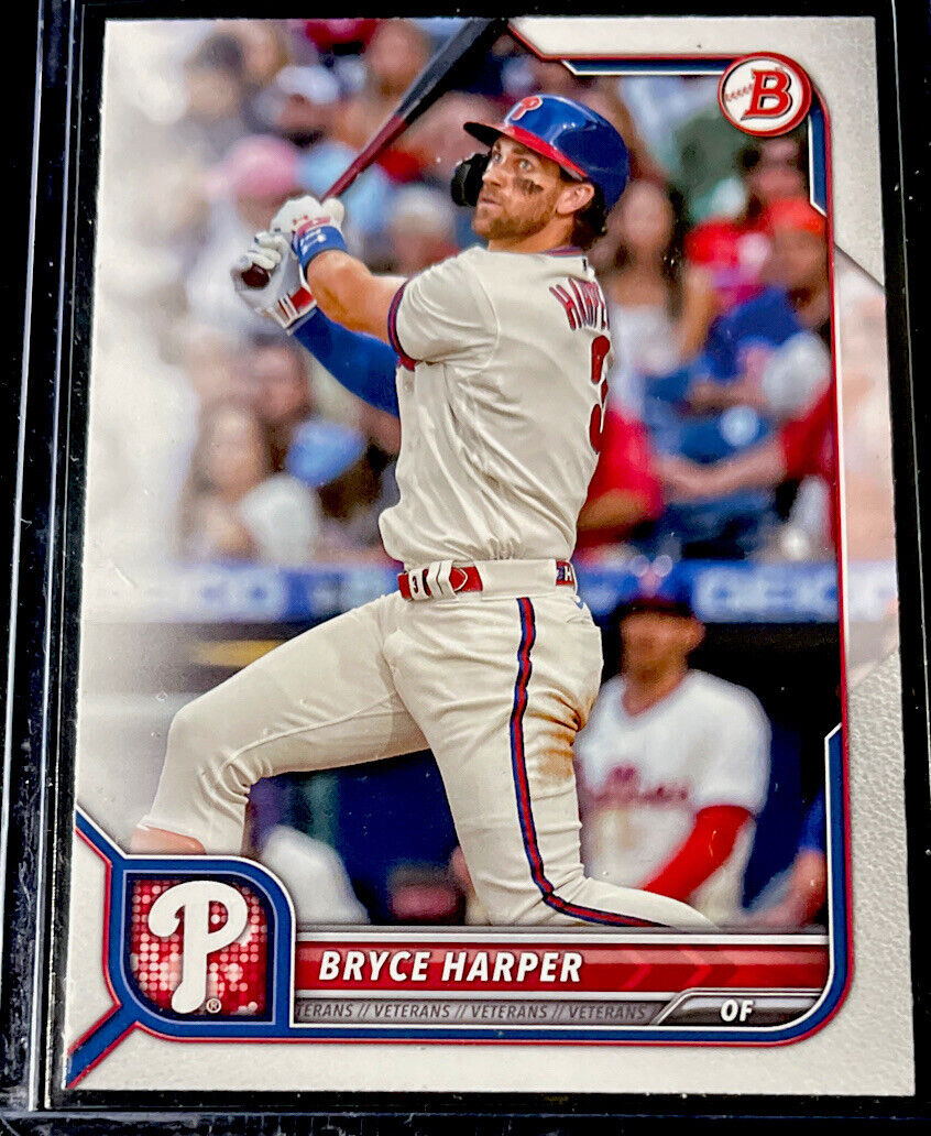 2022 Bowman Bryce Harper #16 Philadelphia Phillies - 