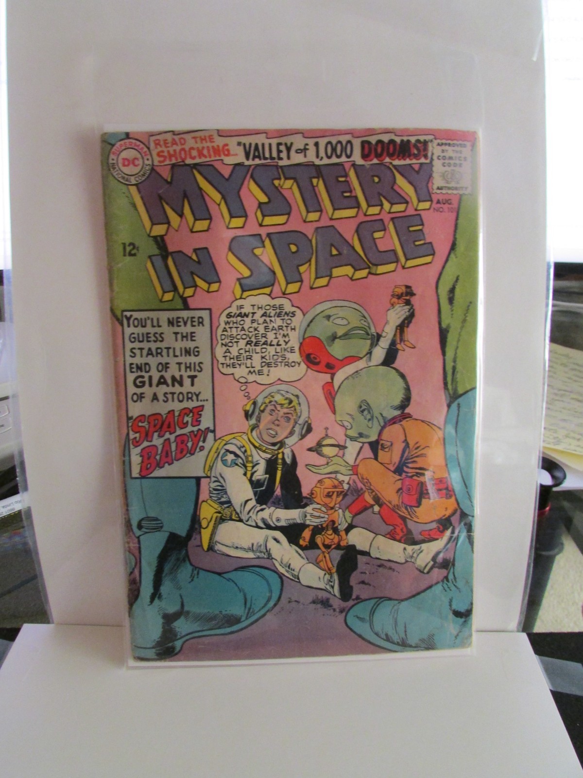 Mystery in Space 101 Lee Elias Art 1965 Mystery in Space 101 Lee Elias Art 1965