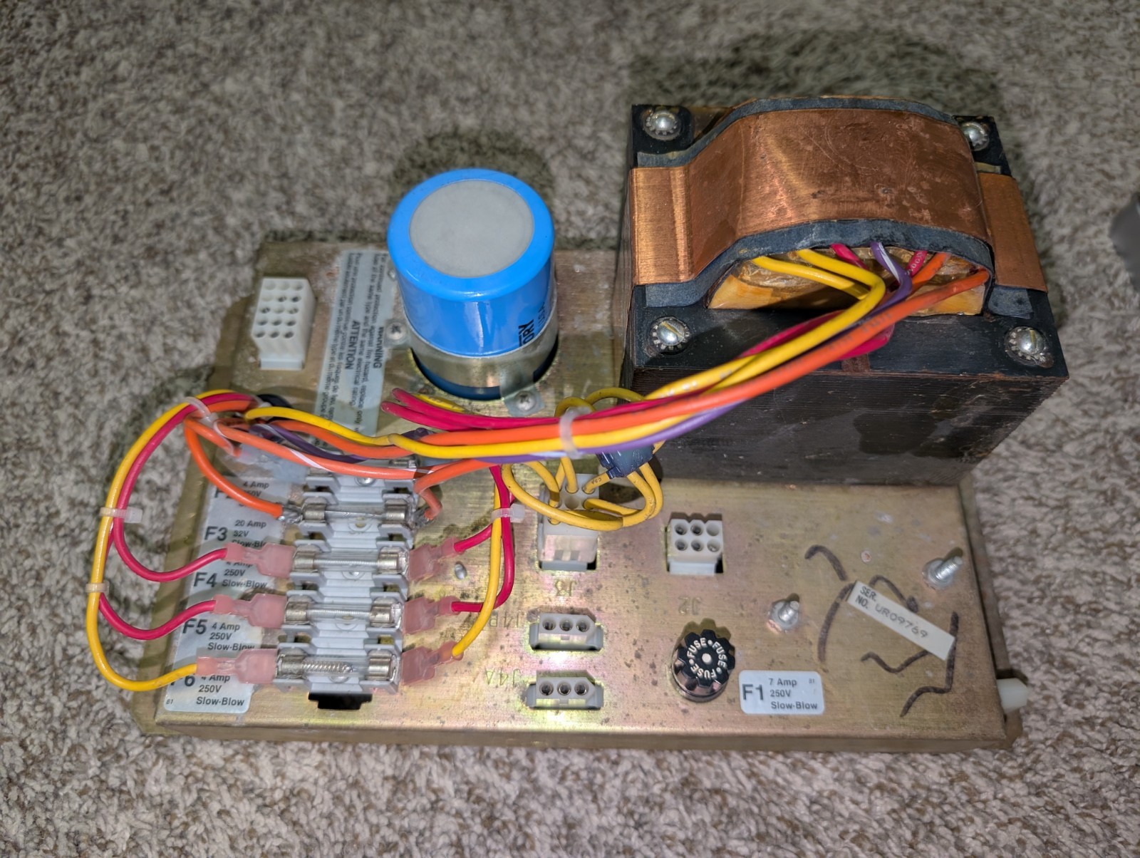 Atari A037395 Color X-Y Power Supply Tempest Star Wars Tested TEMP HOLD