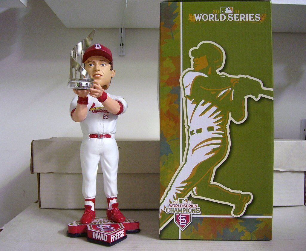 David Freese '11 World Series MVP Cardinals Bobble St Louis Cardinals Bobblehead