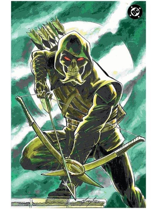 Absolute Green Arrow #6 MIKE GRELL Retailer Exclusive FOIL VARIANT 1st Absolute Green Arrow #6 MIKE GRELL Retailer Exclusive FOIL VARIANT 1st