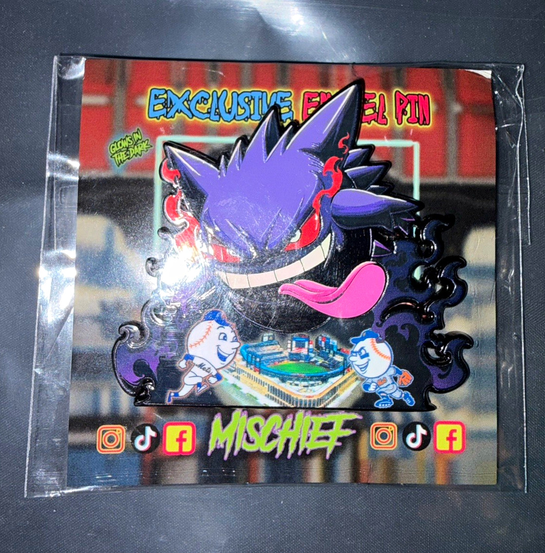 Comic Con Exclusive Limited Edition Gengar Pin Comic Con Exclusive Limited Edition Gengar Pin