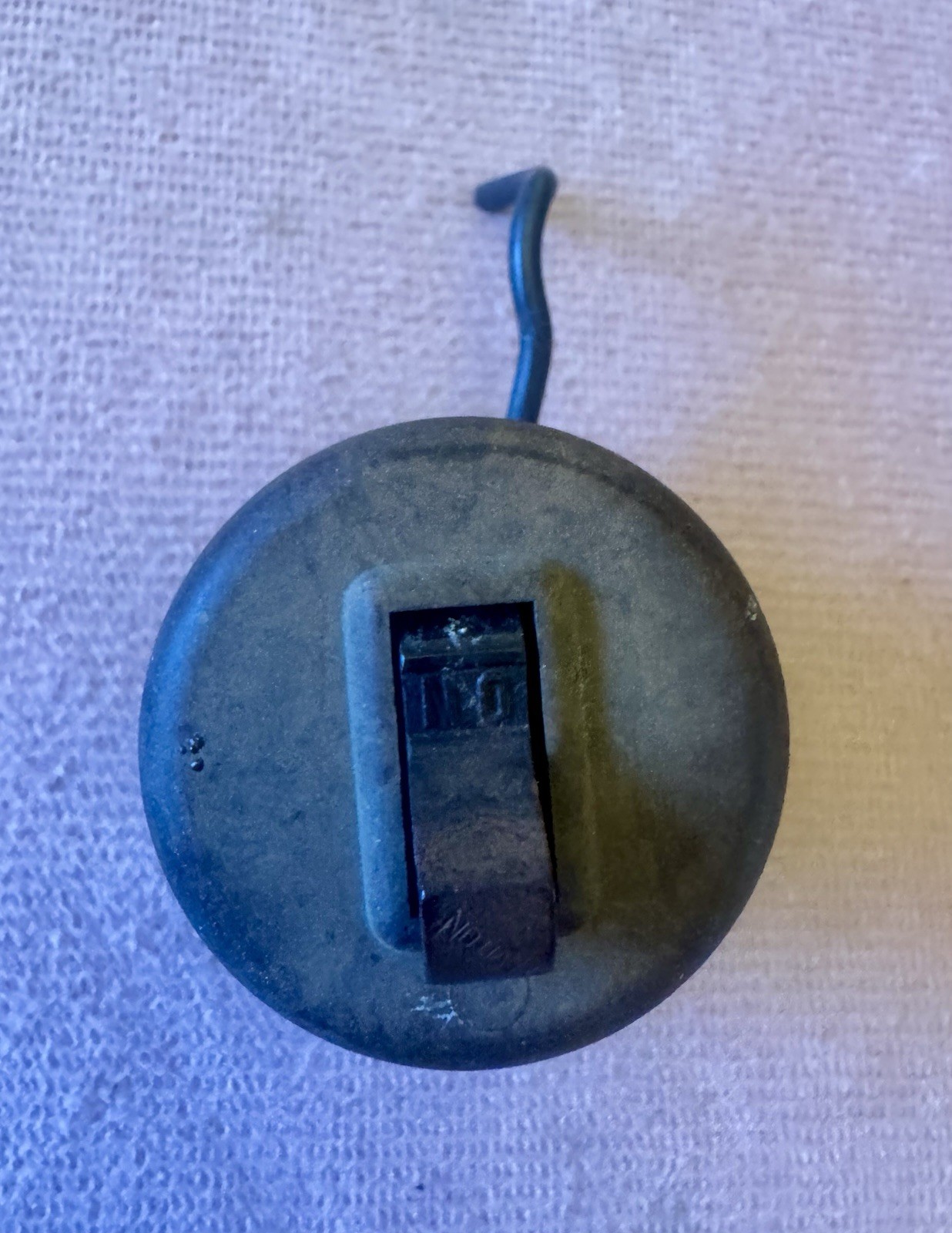 1930-50 Leviton Inline Cord Switch Black Lighting/Electrical Part Made in U.S.A. 1930-50 Leviton Inline Cord Switch Black Lighting/Electrical Part Made in U.S.A.