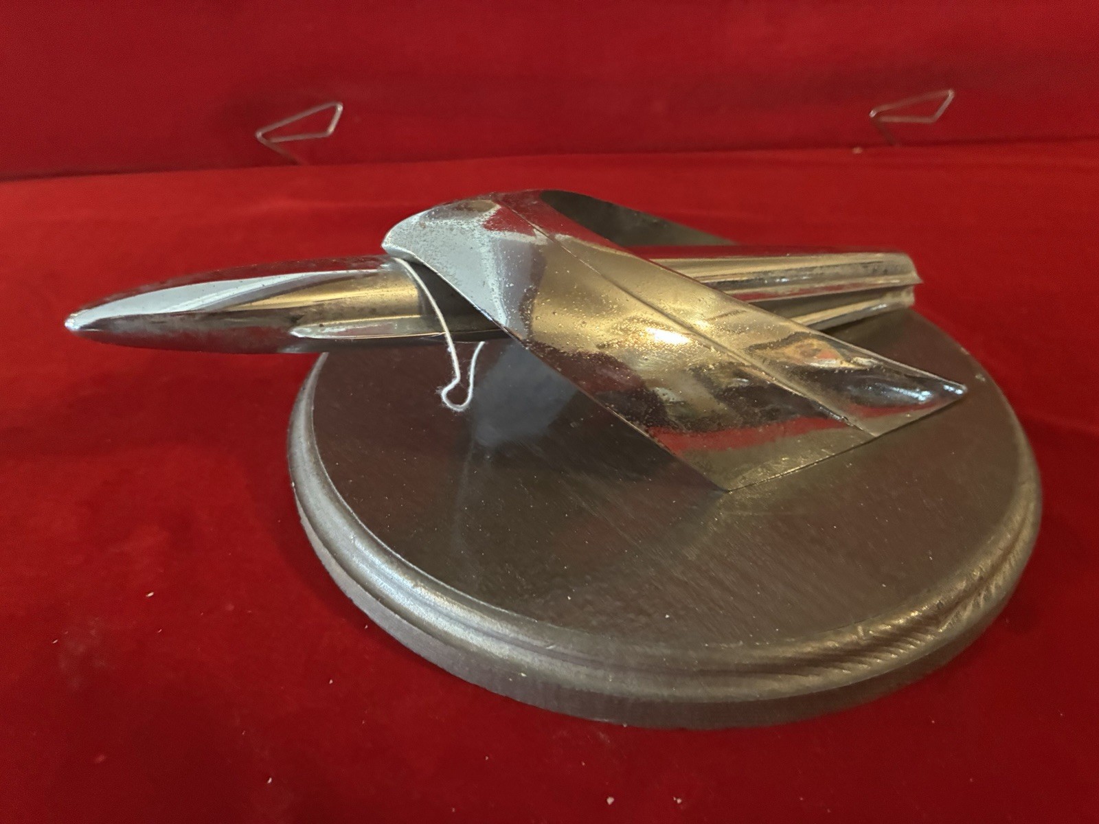 1949/50 Mercury Desk Piece Hood Ornament Mascot. 1949/50 Mercury Desk Piece Hood Ornament Mascot.