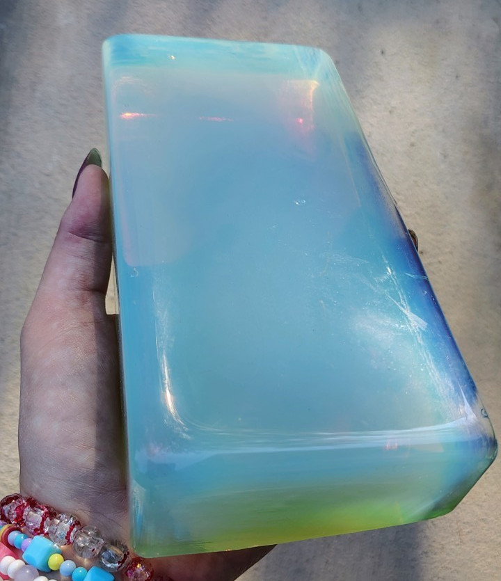 Opalite LARGE Block Rough Flint Knapping 3.9# Opalite LARGE Block Rough Flint Knapping 3.9#