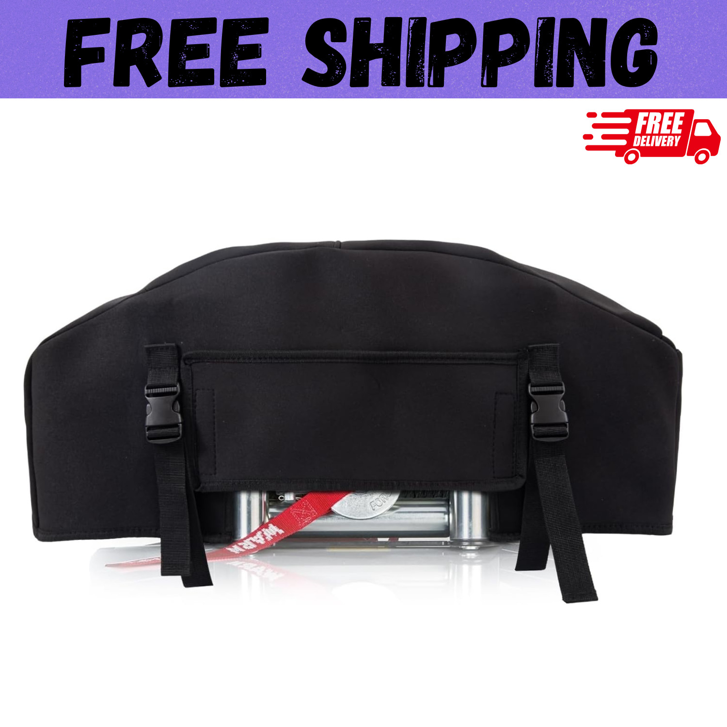 Winch Cover,Heavy Duty UV-resistant Waterproof Winch Protective Cover with Draws Winch Cover,Heavy Duty UV-resistant Waterproof Winch Protective Cover with Draws