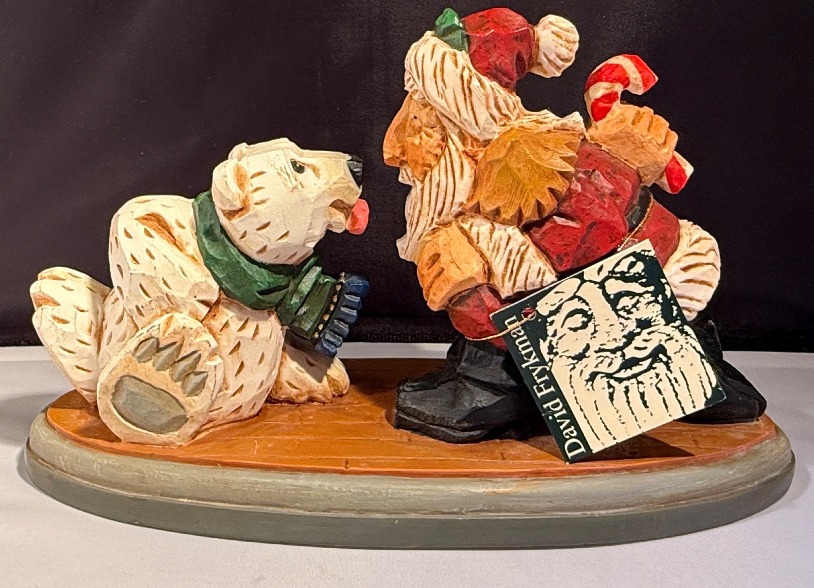 NEW w/ Tags David Frykman SANTA & POLAR BEAR 9\ NEW w/ Tags David Frykman SANTA & POLAR BEAR 9\